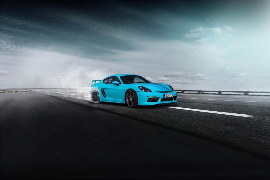  Porsche 718 Cayman by TechArt 2016 года  (фото 1 из 35)